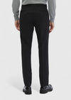 Siyah Modern Fit Klasik %100 Yün Pantolon