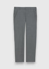 Gri Düz Dokuma Jogging Fit Casual Pantolon