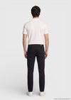 Siyah Düz Dokuma Regular Fit Casual %100 Pamuk Pantolon