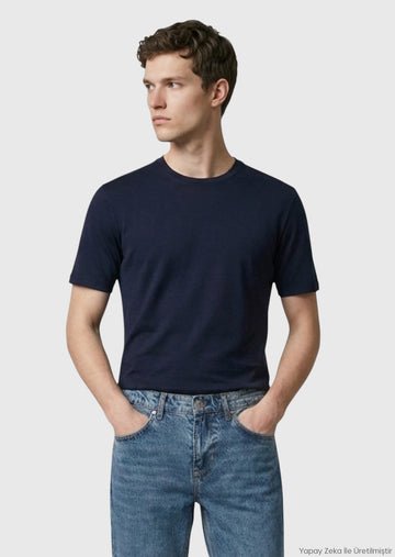 Siyah Düz T-Shirt