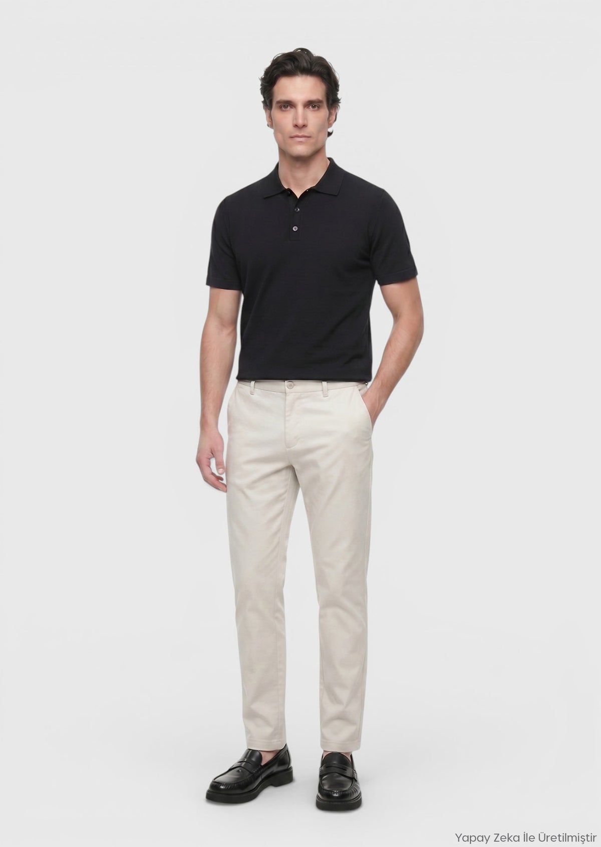 Taş Düz Dokuma Jogging Fit Casual Pantolon