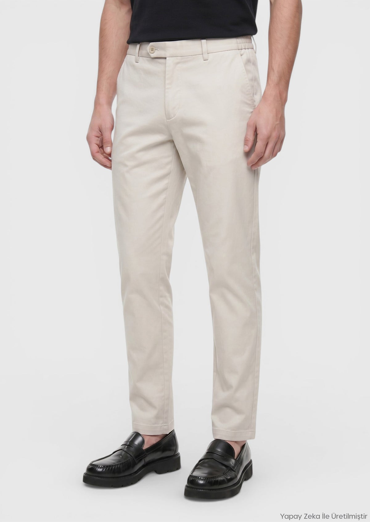 Taş Düz Dokuma Jogging Fit Casual Pantolon