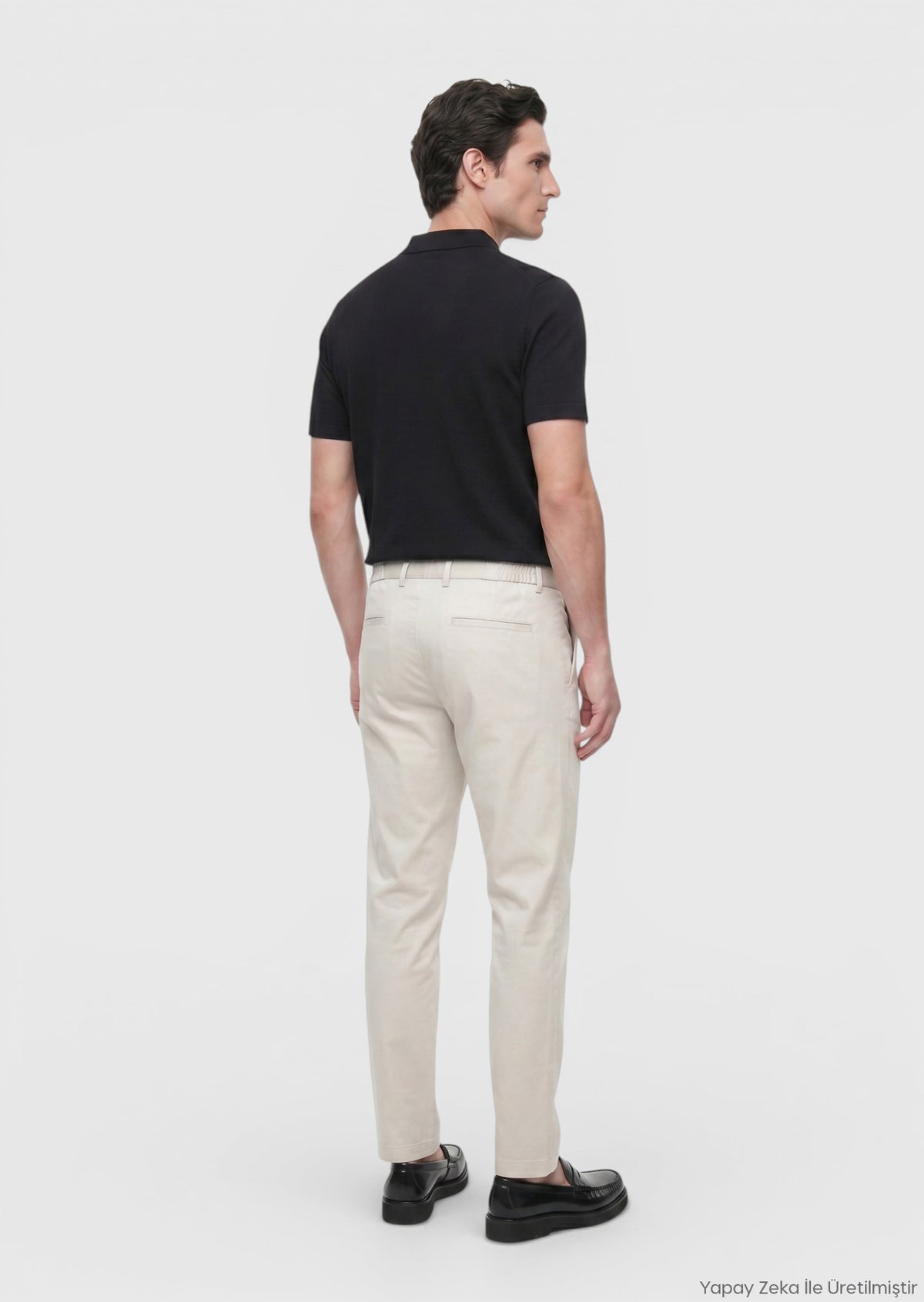 Taş Düz Dokuma Jogging Fit Casual Pantolon