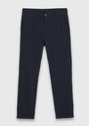 Siyah Düz Dokuma Jogging Fit Casual Pantolon