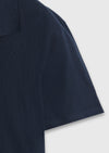 Lacivert Düz %100 Pamuk T-Shirt