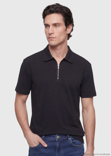 Siyah Düz T-Shirt