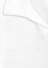 Beyaz Düz Pamuk Karışımlı T-Shirt