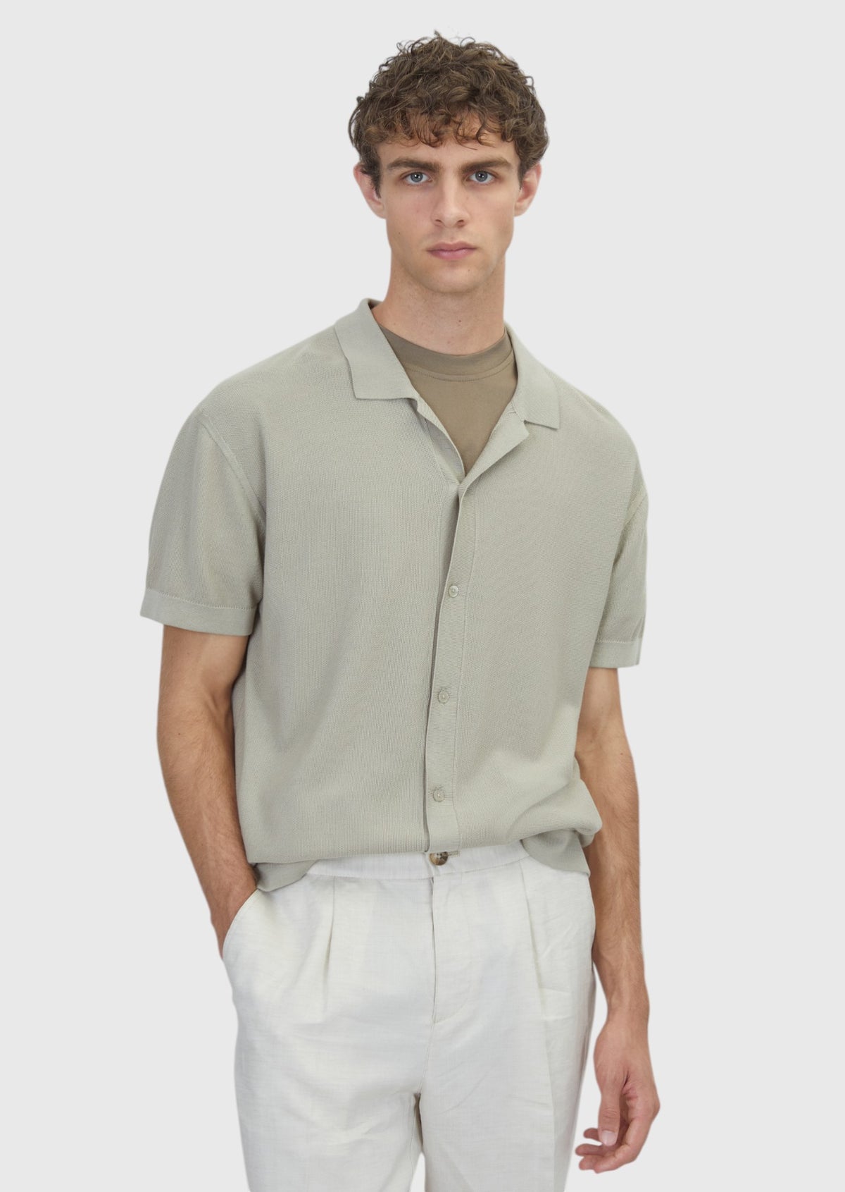 Beige Cardigan
