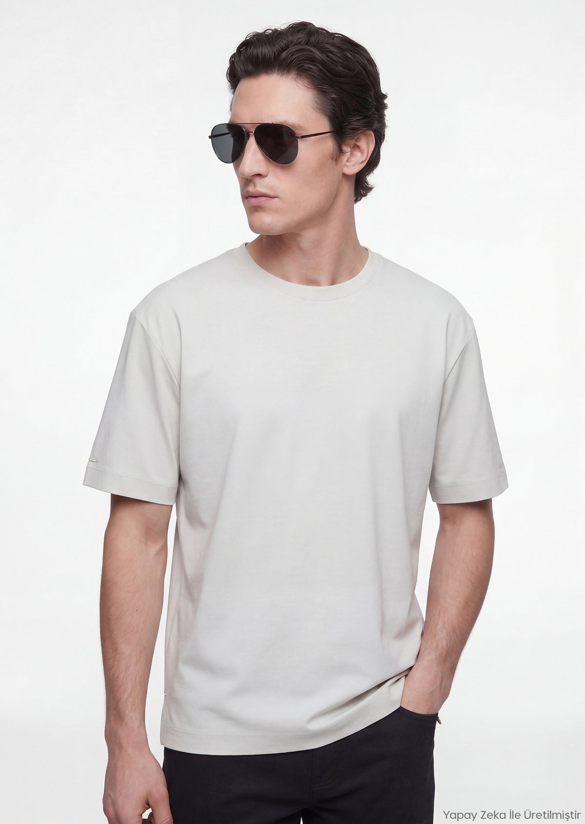 Taş Düz T-Shirt