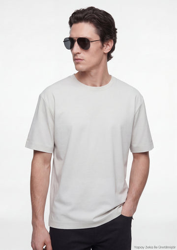 Stone Plain T-Shirt