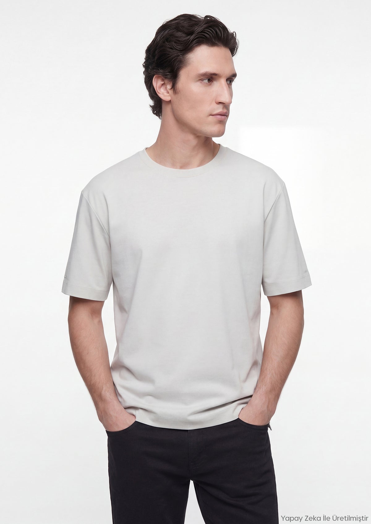 Taş Düz T-Shirt