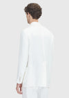 Ekru Relaxed Fit %100 Keten Ceket
