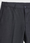 Lacivert Mikro Modern Fit Yün Karışımlı Takım Elbise