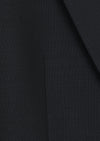 Siyah Mikro Modern Fit Yün Karışımlı Takım Elbise