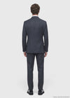 Yeşil Düz Zeroweight Slim Fit %100 Yün Takım Elbise