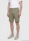Haki Düz Örme Regular Fit Casual Bermuda