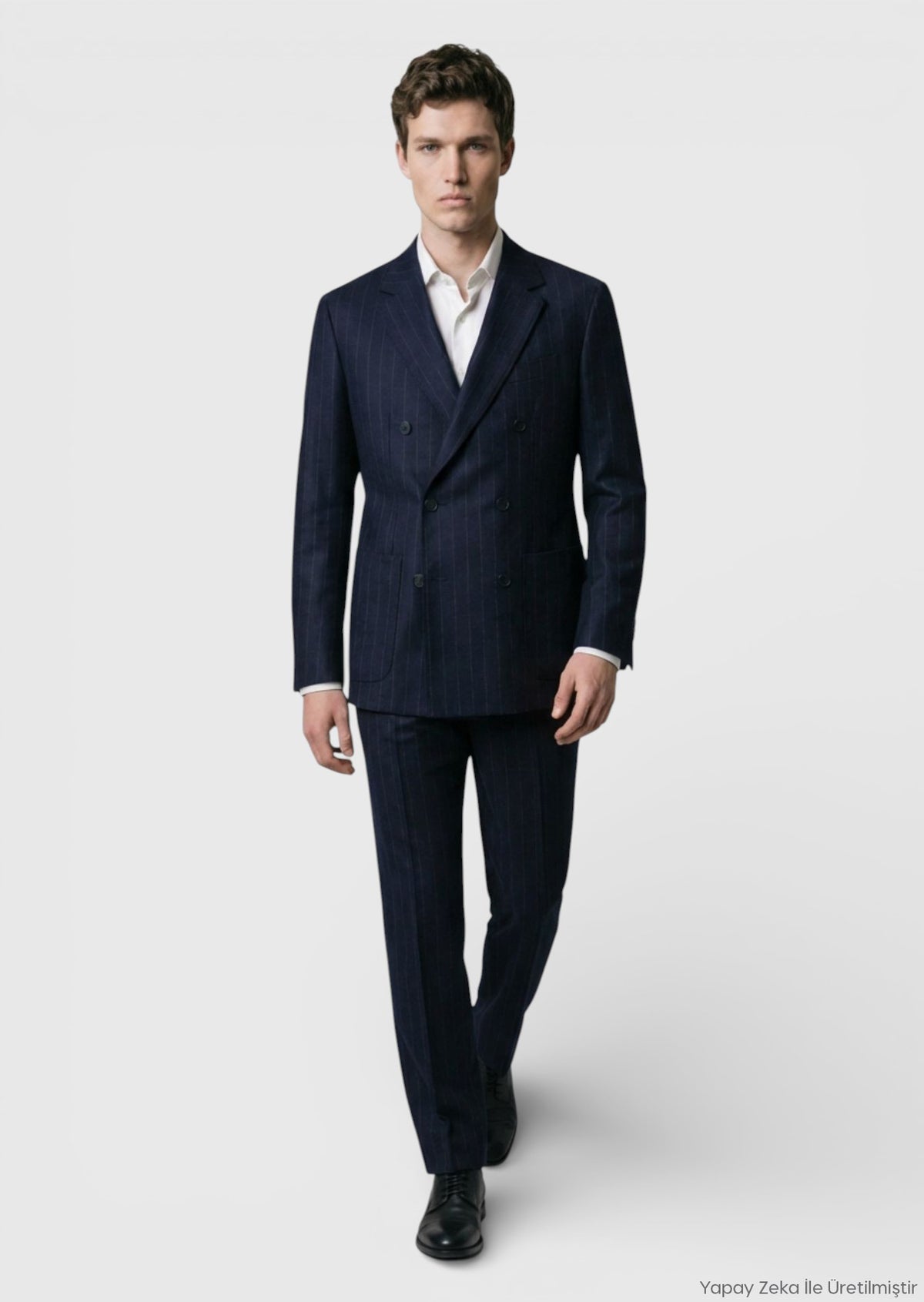 Lacivert Zeroweight Slim Fit %100 Yün Ceket
