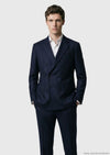 Lacivert Zeroweight Slim Fit %100 Yün Ceket