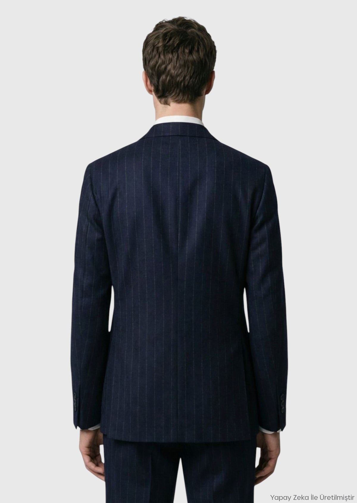 Lacivert Zeroweight Slim Fit %100 Yün Ceket