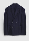 Lacivert Zeroweight Slim Fit %100 Yün Ceket