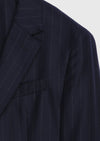 Lacivert Zeroweight Slim Fit %100 Yün Ceket