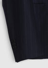 Lacivert Zeroweight Slim Fit %100 Yün Ceket