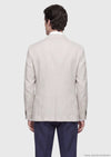 Ekru Zeroweight Slim Fit %100 Keten Ceket