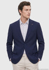 Lacivert Shirt Shoulder Slim Fit %100 Yün Ceket