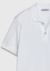Ekru Düz %100 Pamuk T-Shirt