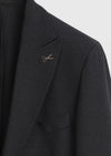 Antrasit Zeroweight Slim Fit Yün Karışımlı Ceket