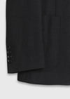Antrasit Zeroweight Slim Fit Yün Karışımlı Ceket