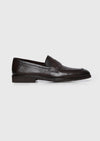 Kahverengi Deri Casual Loafer