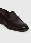 Kahverengi Deri Casual Loafer