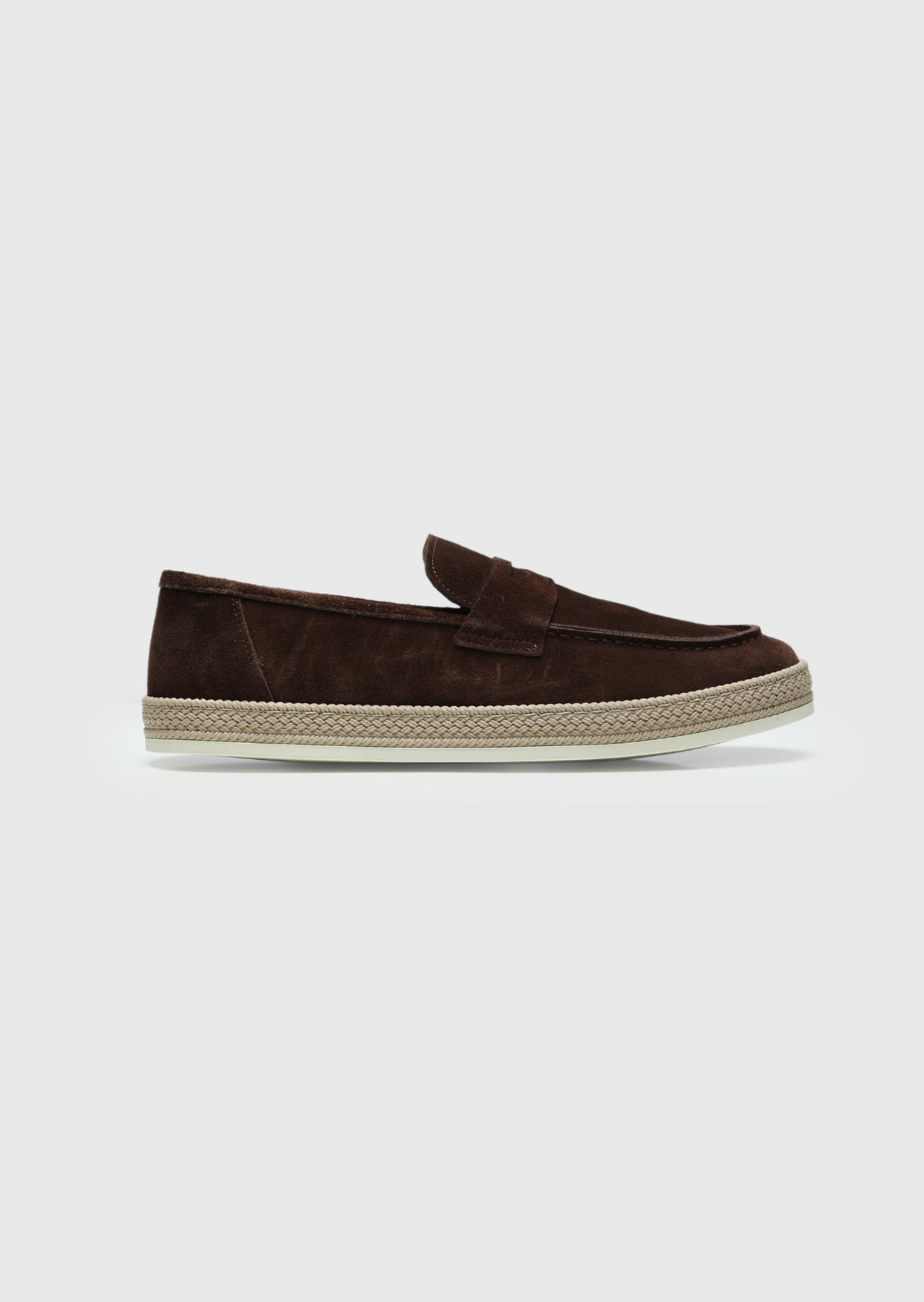 Kahverengi Süet Casual Loafer