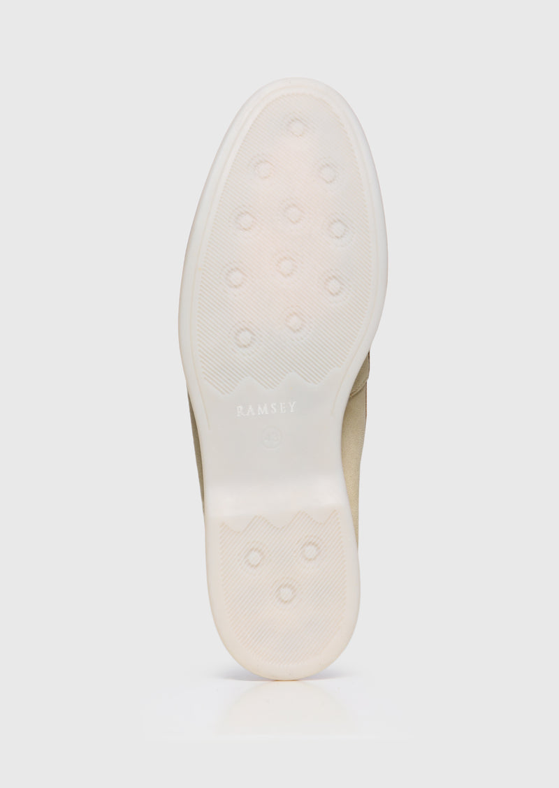 Sarı Süet Casual Loafer