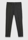 Yeşil Düz Zeroweight Slim Fit %100 Yün Takım Elbise
