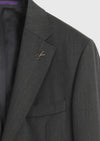 Yeşil Düz Zeroweight Slim Fit %100 Yün Takım Elbise