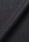 Koyu Lacivert Desenli Modern Fit Yün Karışımlı Takım Elbise