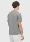 Vizon Düz Pamuk Karışımlı T-Shirt
