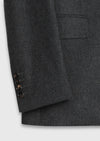 Haki Kareli Zeroweight Slim Fit Yün Karışımlı Takım Elbise