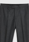 Haki Kareli Zeroweight Slim Fit Yün Karışımlı Takım Elbise