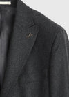Haki Kareli Zeroweight Slim Fit Yün Karışımlı Takım Elbise