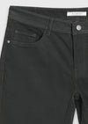 Yeşil Dokuma Regular Fit Casual Yün Karışımlı Pantolon