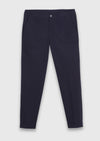 Lacivert Düz Dokuma Jogging Fit Casual Pantolon