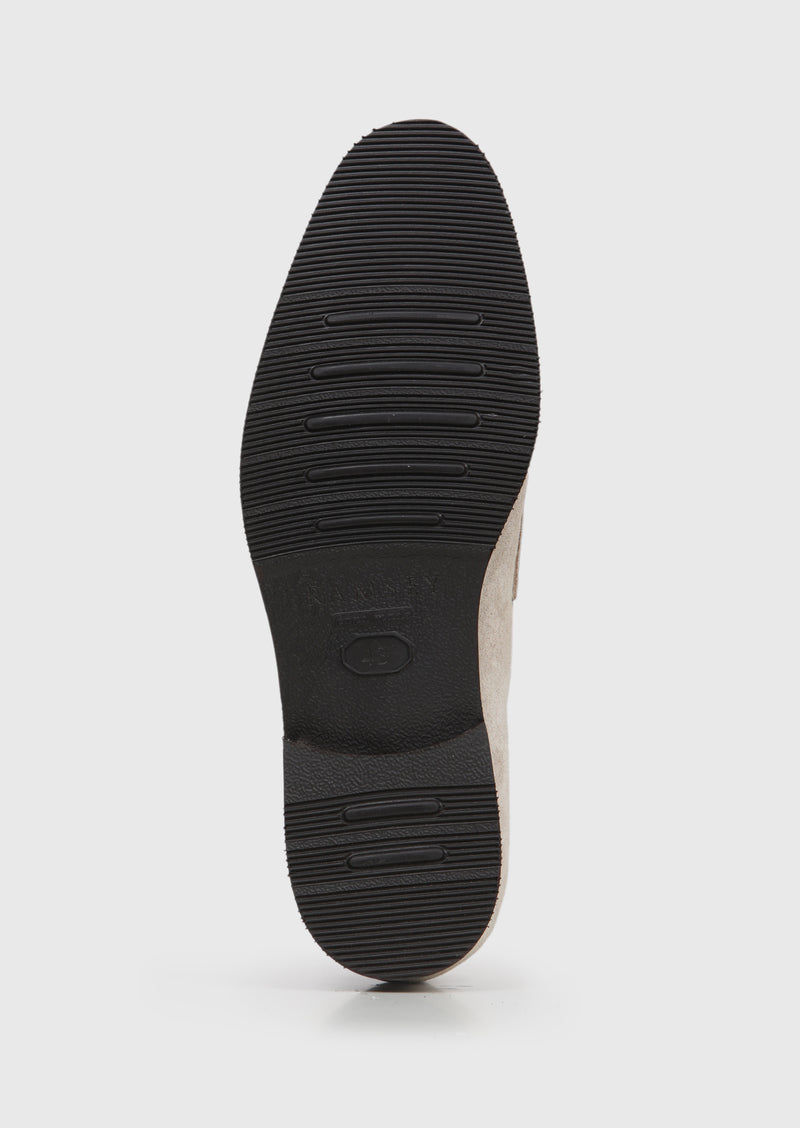Bej Süet Casual Loafer