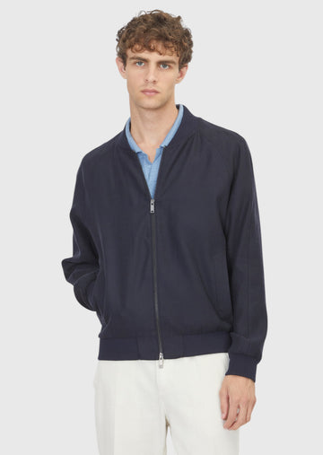 Lacivert Regular Fit Teknik Mont
