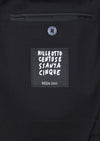 Koyu Lacivert Düz Zeroweight Slim Fit Yün Karışımlı Takım Elbise