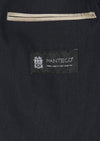 Lacivert Düz Zeroweight Slim Fit Keten Karışımlı Takım Elbise