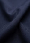 Lacivert Çizgili Modern Fit Yün Karışımlı Takım Elbise