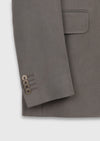 Kahverengi Düz Zeroweight Slim Fit Takım Elbise